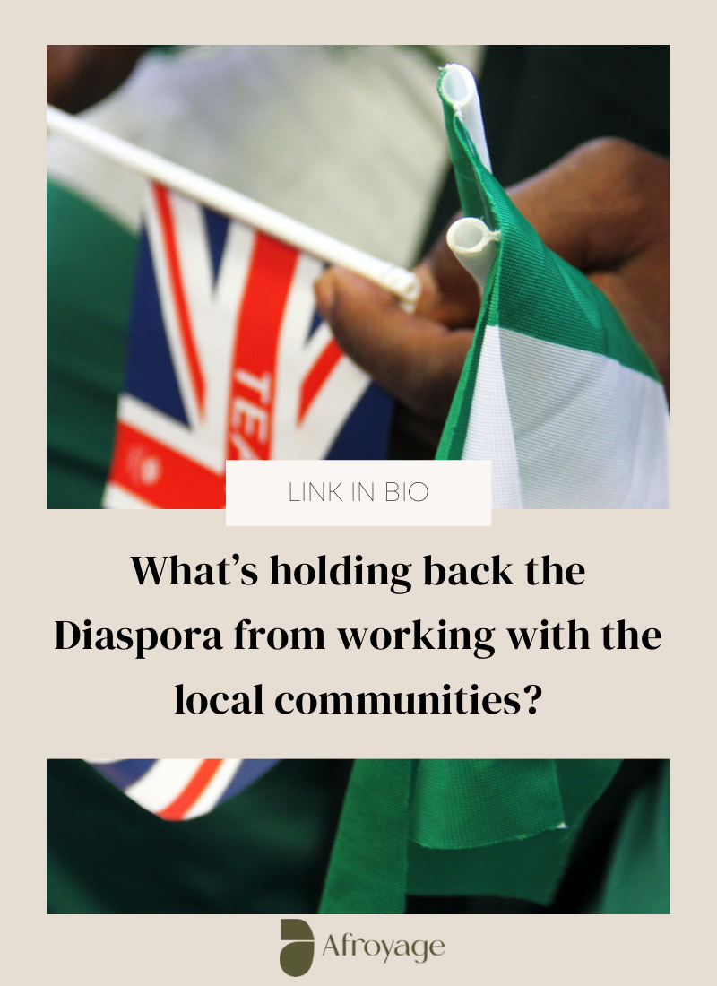 What’s holding back the Diaspora from working with the local communities?