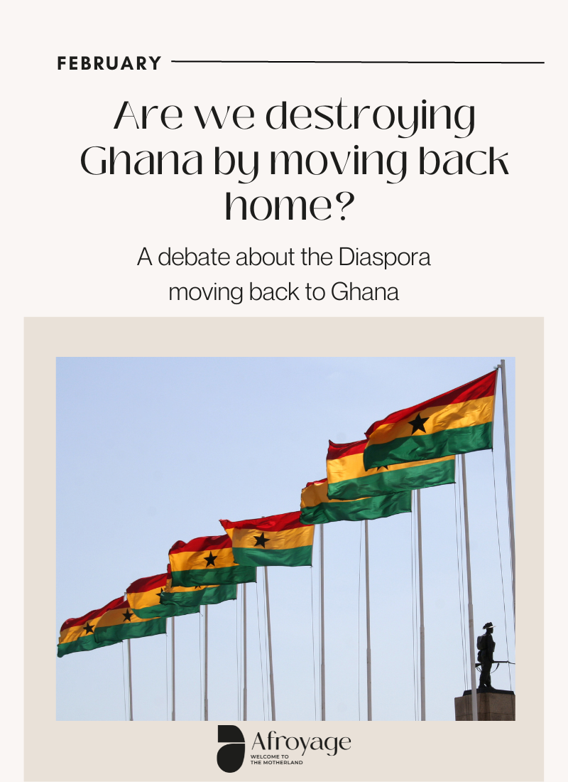 Are we destroying Ghana by moving back home?
