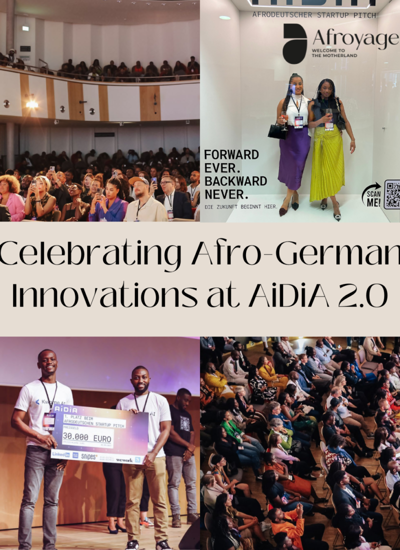 Celebrating Afro-German Innovation at AiDiA 2.0: Bridging Continents with Entrepreneurship